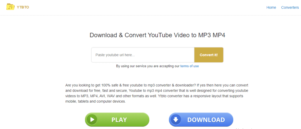 youtube mp4 to mp3 converter