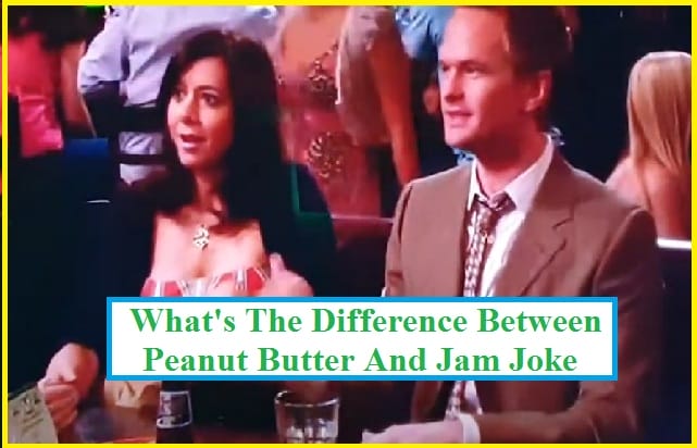 What's the difference between peanut butter and jam joke