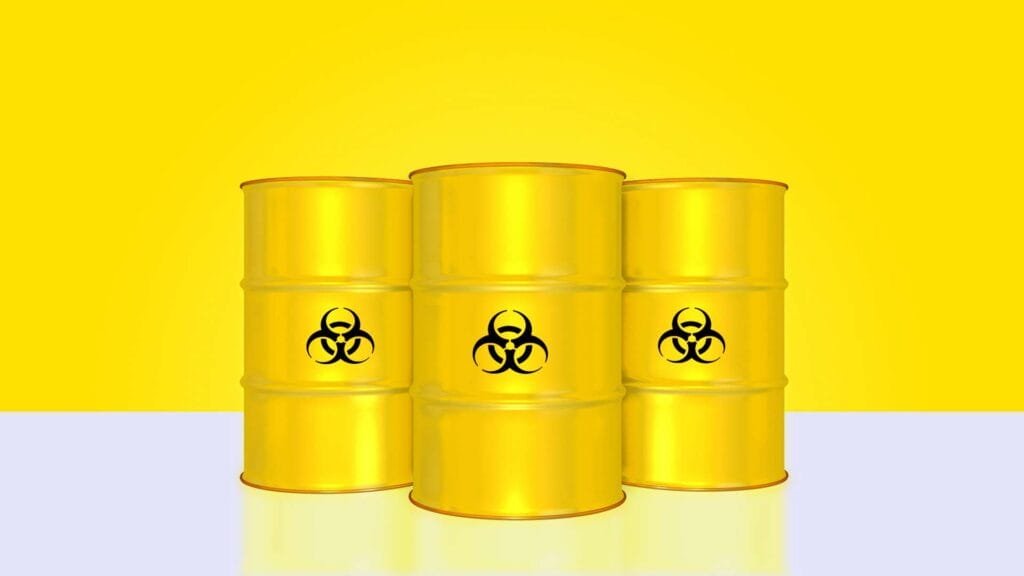 hazardous waste labels
