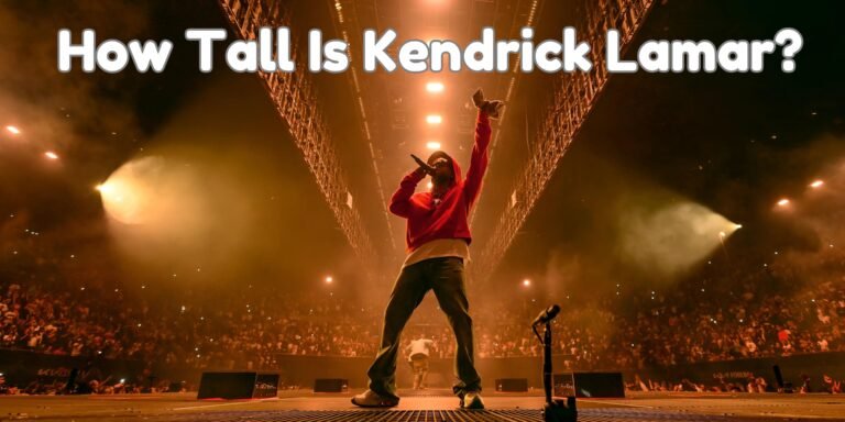 how tall is kendrick lamar