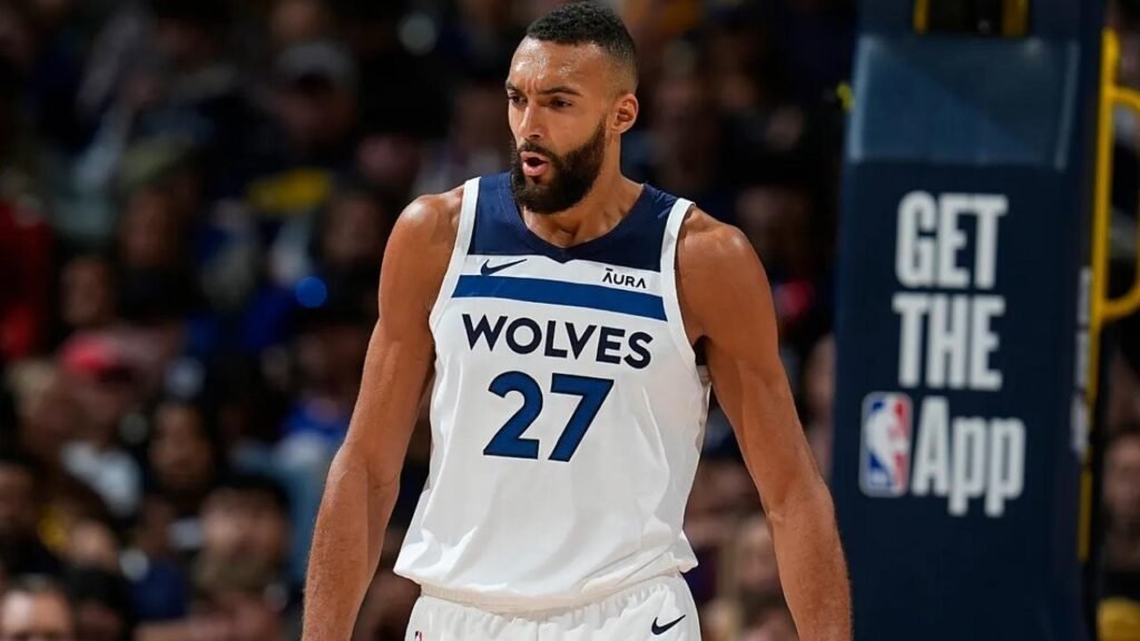Rudy Gobert joins the Minnesota Timberwolves as the newest addition to their roster.