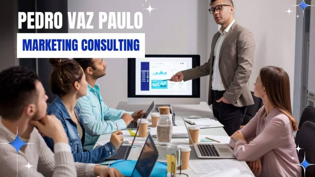 Pedrovazpaulo Executive Coaching logo, highlighting a contemporary style, associated with expert marketing consulting.