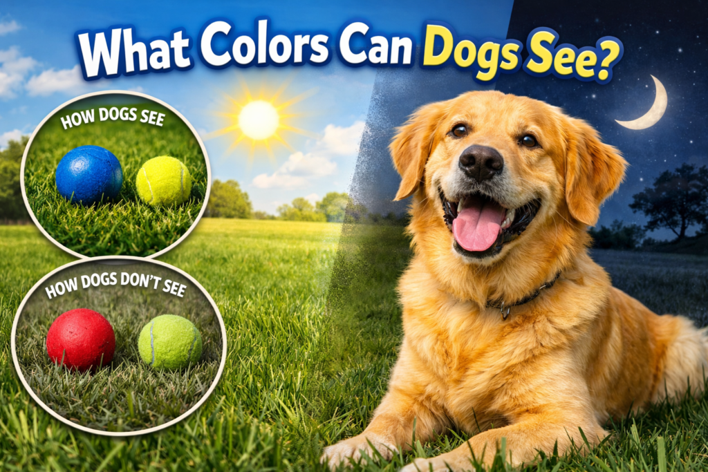 What Colors Can Dogs See? What Vets Explain? What Colors Can Dogs See