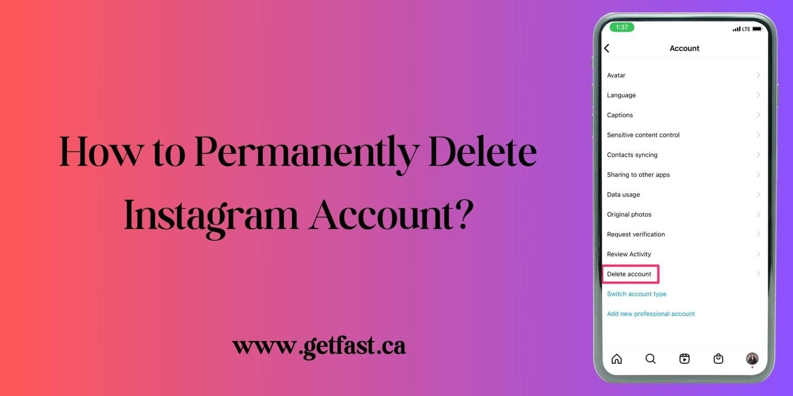 Photo inspiration: Fresh Look at How To Permanently Delete Instagram Account On Any Device